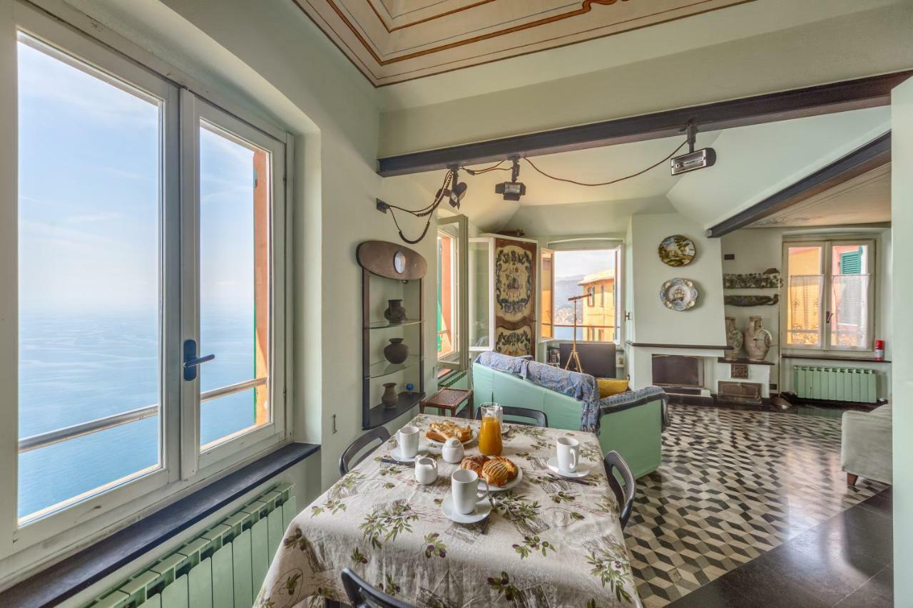شقة Casa Constanza Pace E Relax In Liguria كامولّي المظهر الخارجي الصورة